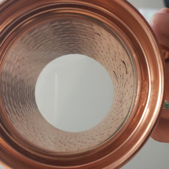 Copper clear bottom beer mug circa 1970 made in Hong kong - Picture 3 of 5